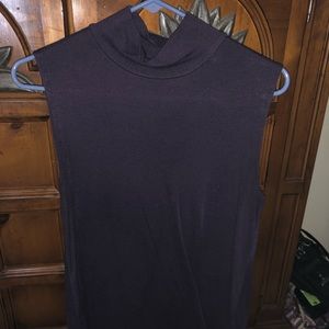 Purple sleeveless  sweater turtle neck - 3 for $15